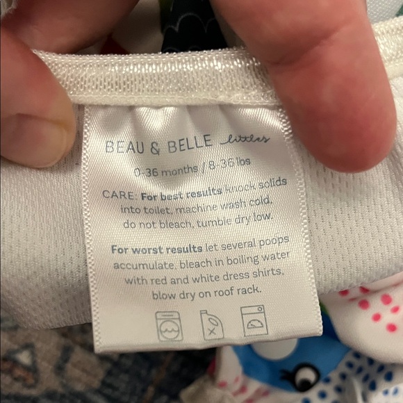 Vibrant Fish Patterned Diaper Covers - Picture 2 of 7